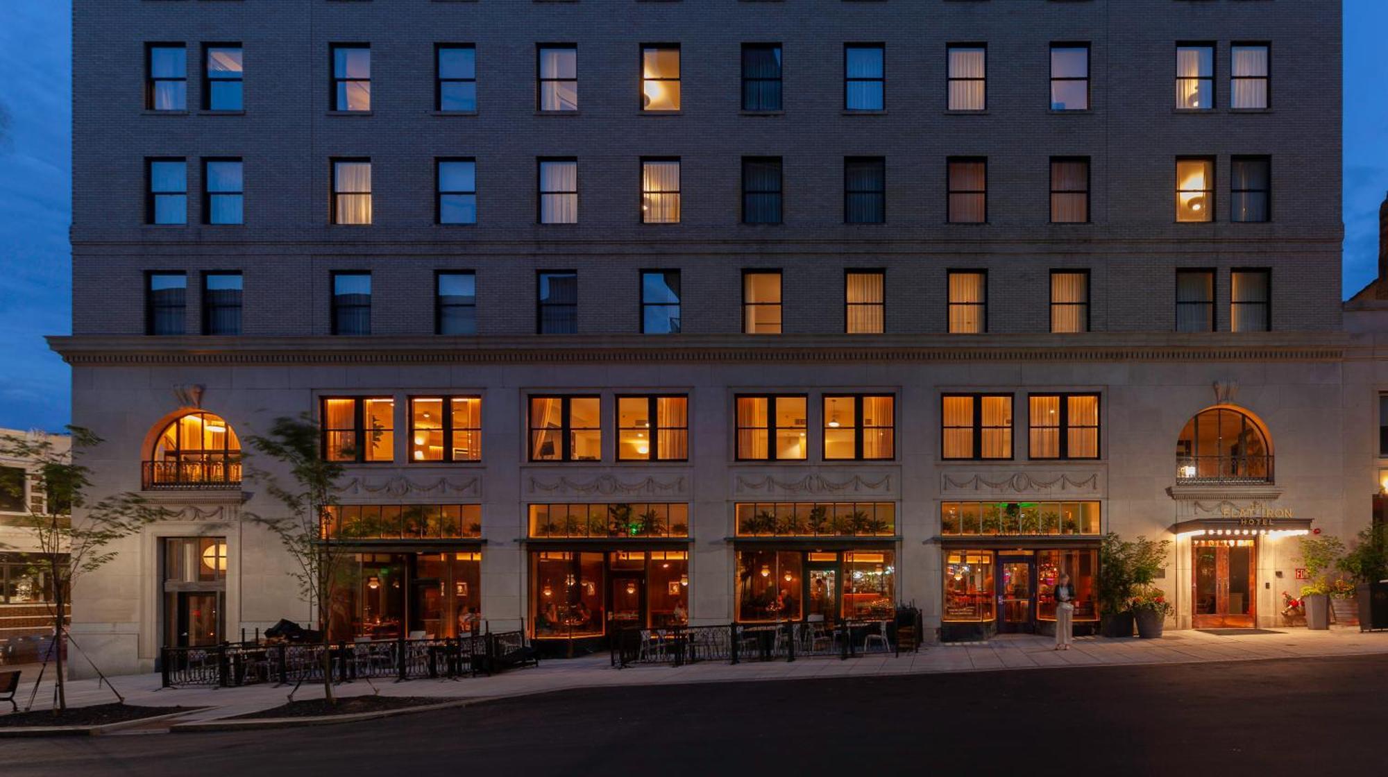 The Flat Iron Hotel Asheville Eksteriør billede